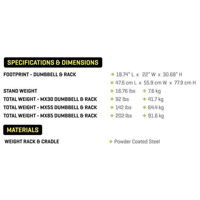 MX Select Premium Dumbbell Stand