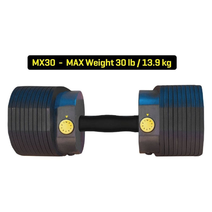 MX Select 30lb Adjustable Dumbbell System MX30