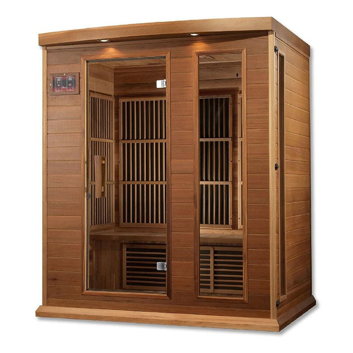 Maxxus 3-Person Near Zero EMF Infrared Sauna MX-K306-01-ZF