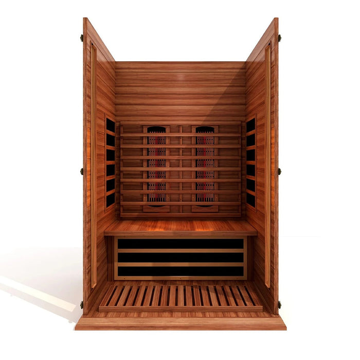 Maxxus 2-Person Full Spectrum Infrared Sauna MX-M206-01-FS CED